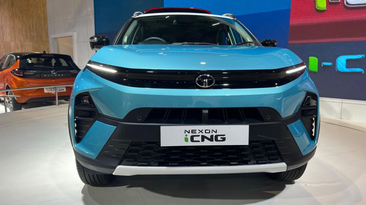 Tata Nexon CNG Debuts With Panoramic Sunroof: First Look And Price Revealed