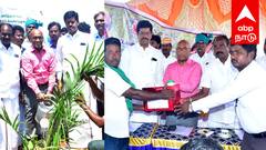 மெகா எண்ணெய் பனை நடவு திருவிழா... விவசாயத்தில் புதுவித முயற்சி! மாவட்ட ஆட்சியர் அசத்தல்