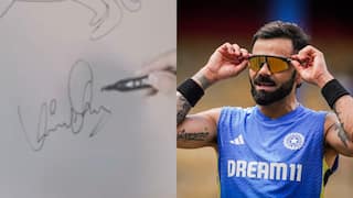 Virat Kohli Drawing is worse than a child Indian batter draw a cat sketch watch here