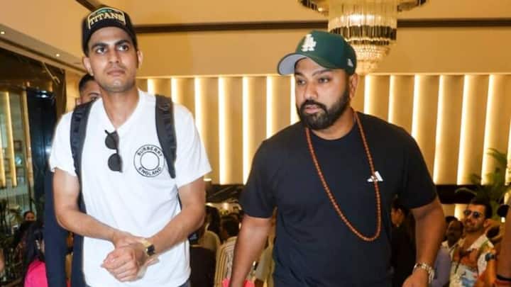 ভারতীয় খেলোয়াড়দের হোটেলে তিলক লাগিয়ে স্বাগত জানানো হয়েছে।