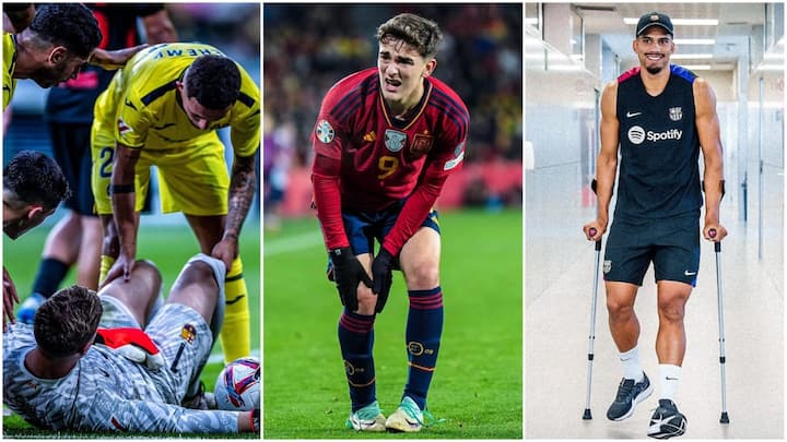 FC Barcelona Injury List: Check below the list of FC Barcelona's injured players, as their key players are potentially missing out on crucial fixtures in the 2024/25 season.