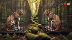 राजस्थान: उदयपुर में खत्म हुआ 'आदमखोर' जानवर का आतंक? अलग-अलग पिजरों में कैद हुए दो तेंदुए