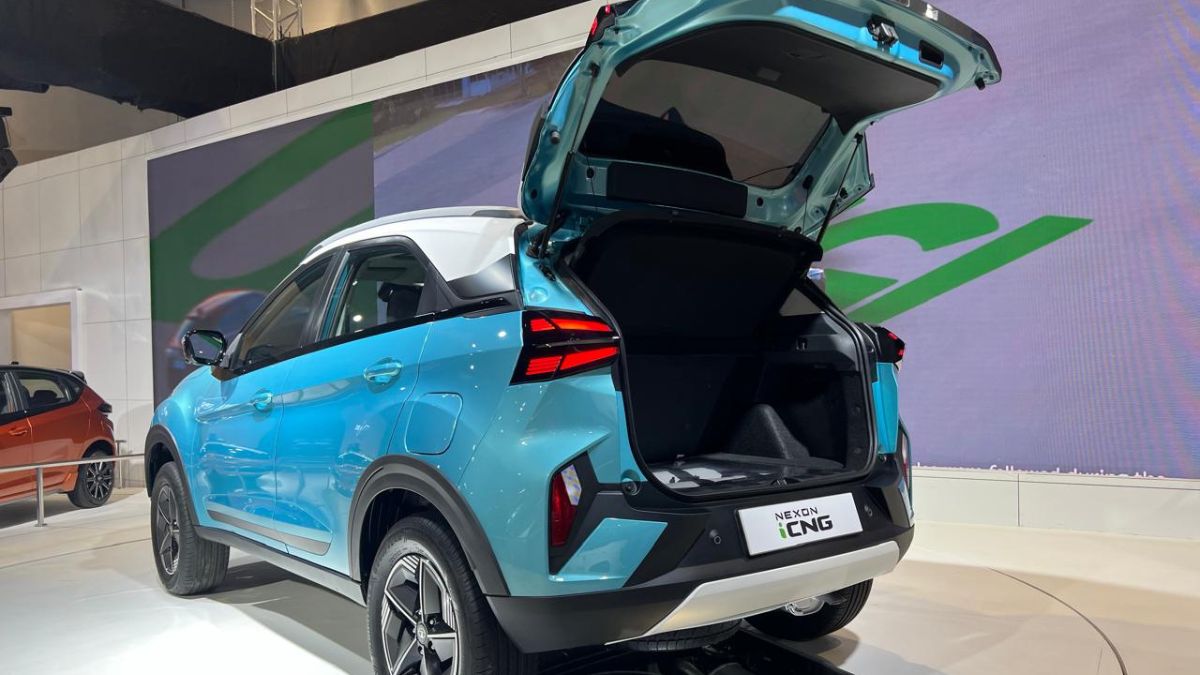 Tata Nexon CNG Debuts With Panoramic Sunroof: First Look And Price Revealed