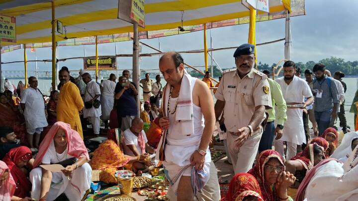 सुधांशु त्रिवेदी ने कहा कि गया की पावन धरती पर विष्णुपद धाम के दर्शन और पिंडदान किया है. यह भारतीय संस्कृति और हिंदू संस्कृति की परंपरा का प्रतीक है.
