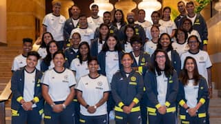 Indian women cricket team departs for UAE eyes maiden T20 World Cup win Harmanpreet Kaur latest sports news