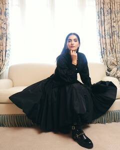 Sonam Kapoor Stuns In A Timeless All-Black Look At Paris Fashion Week, See All Pics