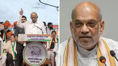 इकडं अमित शाह महाराष्ट्र दौऱ्यावर असतानाच तिकडं शरद पवारांचा थेट एल्गार! म्हणाले तरी काय?