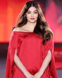 Aishwarya Rai Bachchan : రెడ్ బబుల్ గౌన్​లో ఐశ్వర్య రాయ్.. ఎలిగెన్స్​తో ర్యాంప్ వాక్ చేసిన అందాల నటి