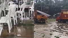 Pune Metro: PM मोदींची पुण्यात सभा होणार त्या ठिकाणी चिखल अन् दलदलीच साम्राज्य, पाहा फोटो