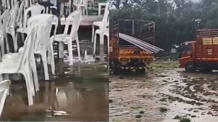 पंतप्रधान नरेंद्र मोदी यांच्या सभेवर पावसाचे सावट पाहायला मिळत आहे. पुण्यात उद्या देखील हवामान विभागाने यलो अलर्ट दिला आहे.