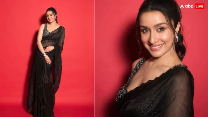 Shraddha Kapoor Black Saree: श्रद्धा कपूर इन दिनों हर जगह छाई हुई हैं. स्त्री 2 के बाद से लोग उनके और दीवाने हो गए हैं. अब वो ब्लैक साड़ी में स्पॉट हुईं जिसके बाद लोगों को आशिकी 2 की याद आ गई.