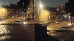 Mumbai Rain Update : मुंबईत धो धो पाऊस, घरात-रस्त्यांवर पाणी, ट्रॅफिक जाम; लोकल सेवा ठप्प; शाळांनाही सुट्ट्या