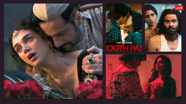 Web Shows-Films On Netflix: आज हम आपके लिए रोमांस-थ्रिलर फिल्मों और वेब सीरीज की लिस्ट लेकर आए हैं. इंटीमेसी और 'गंदे सीन्स' से भरपूर ये सीरीज और फिल्में नेटफ्लिक्स पर स्ट्रीम हो रही हैं.