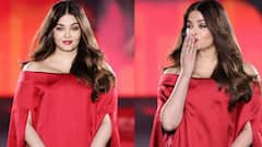 Aishwarya Rai Bachchan : రెడ్ బబుల్ గౌన్​లో ఐశ్వర్య రాయ్.. ఎలిగెన్స్​తో ర్యాంప్ వాక్ చేసిన అందాల నటి