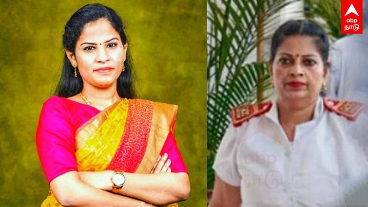 Chennai Mayor Priya Woman Dafadar Madhavi Transferred For wearing Lipstick லிப்ஸ்டிக் போட்டது ஒரு குத்தமா? மேயர் பிரியாவின் தபேதார் மாதவி அதிரடி இடமாற்றம்- பின்னணி என்ன?