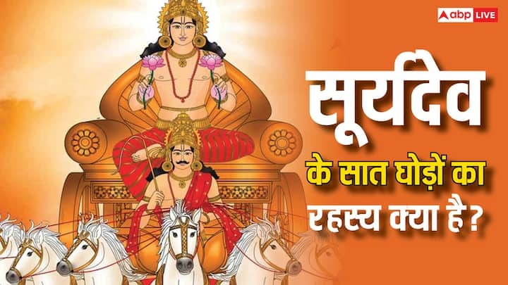 Surya Dev: सूर्यदेव की सभी मूर्तियों और फोटों में सूर्य देव को हमेशा 7 घोड़ों के रथ पर सवार होते देखा जाता है, सूर्यदेव के इन 7 घोड़े का क्या रहस्य है? आइए जानते हैं इसके बारे में