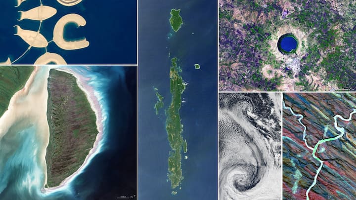 NASA Earth Observatory in a 2015 photo story tracked down all 26 letters of the English alphabet using satellite imagery and astronaut photography. Here is a look at the 26 images.