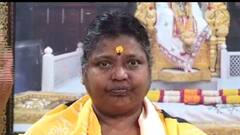 शिर्डीच्या साईबाबांना चकाकणाऱ्या मुकूट अर्पण करण्याची 'सुवर्ण' इच्छा पूर्ण, महिला भक्त भावूक