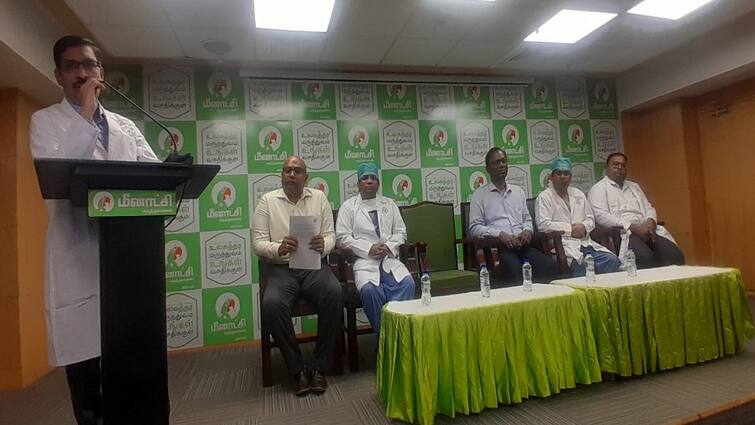 Thanjavur Meenakshi Hospital achieves first liver transplant in Delta district டெல்டா மாவட்டத்தில் முதல்முறை... கல்லீரல் மாற்று அறுவை சிகிச்சை செய்து தஞ்சாவூர் மீனாட்சி மருத்துவமனை சாதனை
