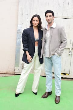 Jigra Trailer Launch: Alia Bhatt, Vedang Raina And Vasan Bala Pose Together. See Pics