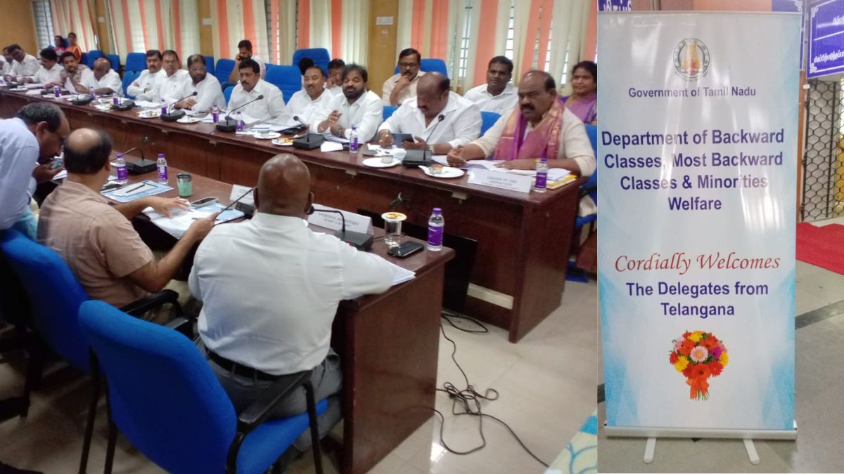 BRS Leaders Chennai Visit : “திராவிட மாடல் ஆட்சி எப்படி?” அறிய சென்னை வந்தது தெலுங்கானாவின் BRS கட்சி குழு..!