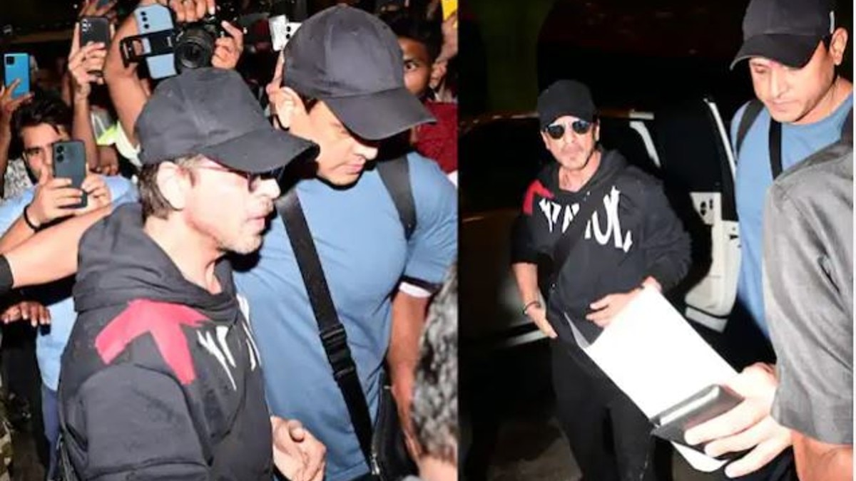 Shah Rukh Khan Gets Mobbed At Airport, Huge Sea Of Fans Erupts As He Leaves For IIFA 2024; Watch