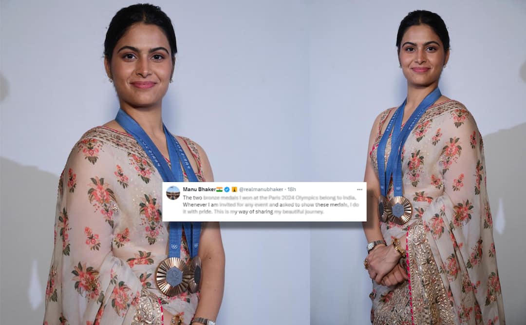 Paris Olympics 2024 Medalist Manu Bhaker Befitting Reply to the Trollers on Her Medals Manu Bhaker: मेडल दिखाने पर ट्रोल हुईं थीं मनु भाकर, अब ट्रोलर्स को दिया करारा जवाब; बोलीं 'ये मेरा खूबसूरत सफर...'