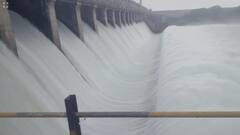 Jayakwadi dam : मोठी बातमी : जायकवाडी धरणाचे 18 दरवाजे उघडले, पहिल्यांदाच 56 हजार 592 क्यूसेकने पाण्याचा विसर्ग