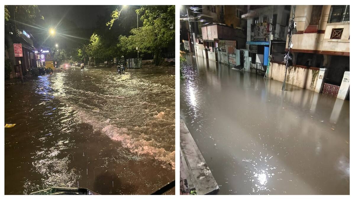 Chennai Rains: இரவெல்லாம் வெளுத்த மழை! வெள்ளக்காடாய் மாறிய சாலைகள் - சென்னைவாசிகள் அவதி