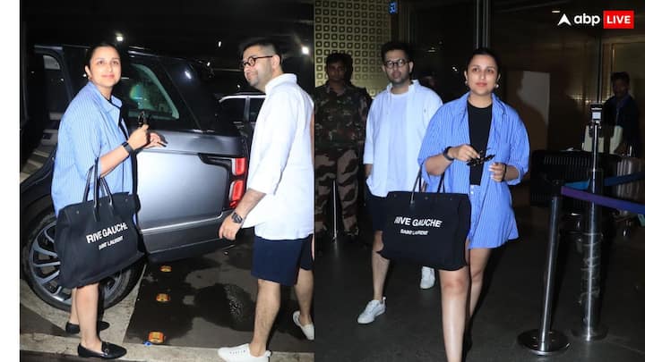 Parineeti-Raghav Photo: परिणीति चोपड़ा- राघव चड्ढा की शादी को एक साल हो गया है. शादी की पहली एनिवर्सरी सेलिब्रेट करने के बाद दोनों वापस आ गए हैं.