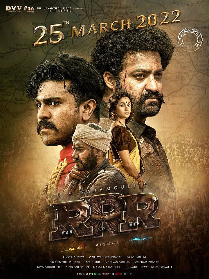 'RRR' – This film of South superstar Ram Charan and Junior NTR was made for Rs 550 crore. The film had collected Rs 1,300 crore.