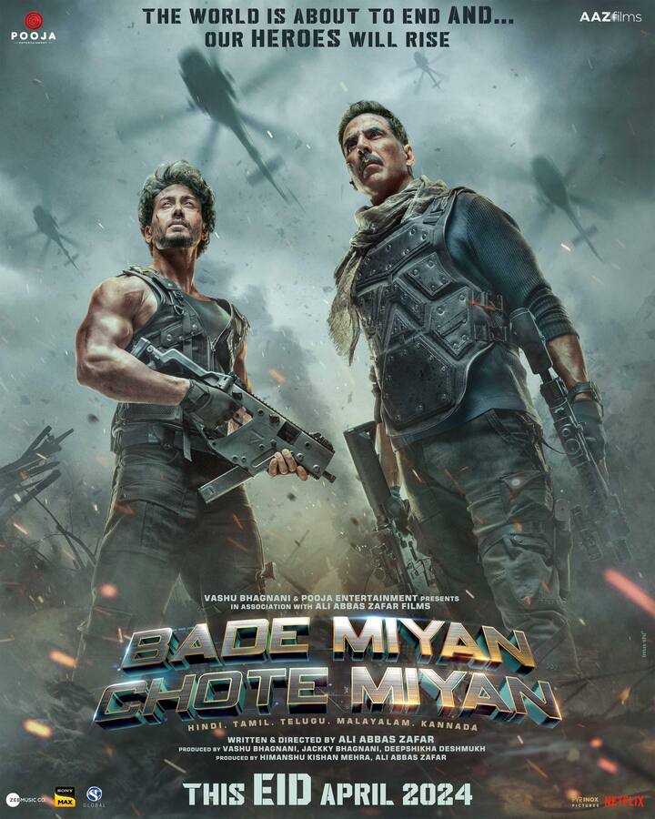 'Bade Miyan Chhote Miyan' - Akshay Kumar and Tiger Shroff's 'Bade Miyan Chhote Miyan' was made with a budget of Rs 350 crore. According to reports, the film had earned only Rs 102 crores.