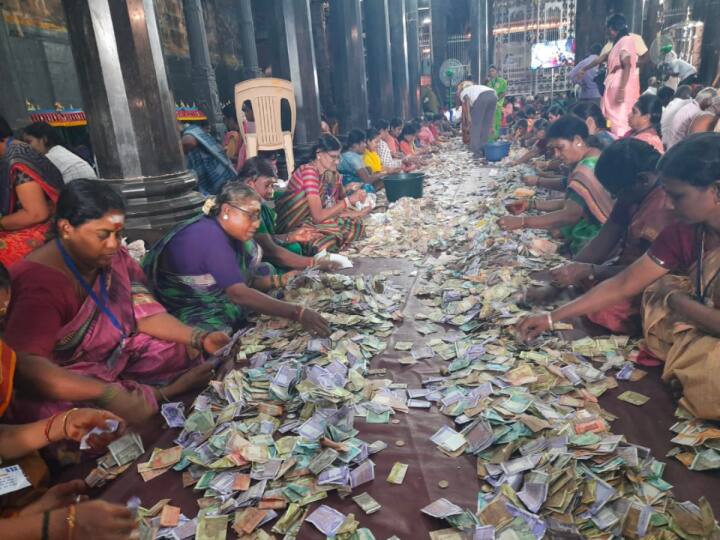Annamalaiyar Temple Puratasi Month Purnami Bill Offering is this much அண்ணாமலையார் கோயில் புரட்டாசி மாத பௌர்ணமி  உண்டியல் காணிக்கை - எவ்வளவு வசூல்?