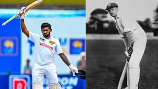 kamindu mendis equals sir don bradman record fastest 1000 test runs sl vs nz test match