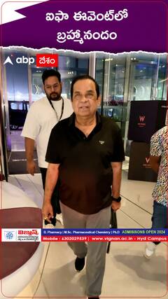 ఐఫా ఈవెంట్‌లో బ్రహ్మానందం