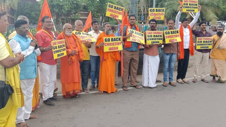 Andhra Pradesh: Jagan’s Tirumala Go to Sparks Political Stress, Hindu Teams Maintain Protests