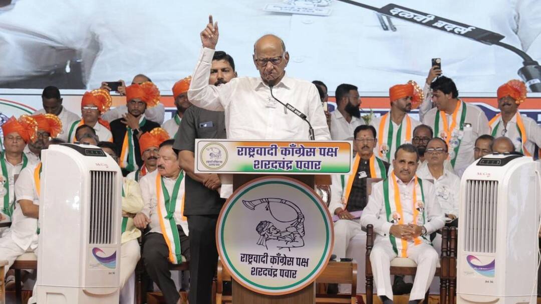 Why was India Aghadi established in the country Sharad Pawar told the reason He also talked about one country one election Sharad Pawar : देशात इंडिया आघाडीची स्थापना का केली? शरद पवारांनी सांगितलं कारण! एक देश एक निवडणुकीवरही बोलले