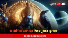 দুর্গাপুজো থেকে বড়দিন, রাহুর নক্ষত্রে শনি, খুলে যাবে  ৫ রাশির ভাগ্যের সিংহদুয়ার