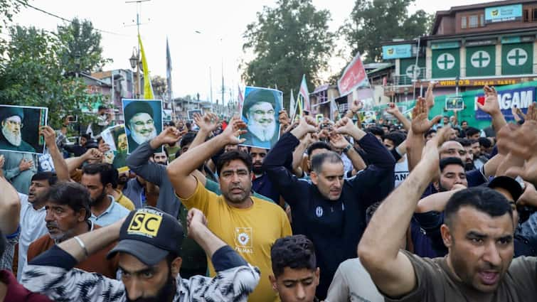 J&Ok: Protests In Budgam, Srinagar Over Hezbollah Chief Nasrallah’s Killing, Mehbooba Cancels Po