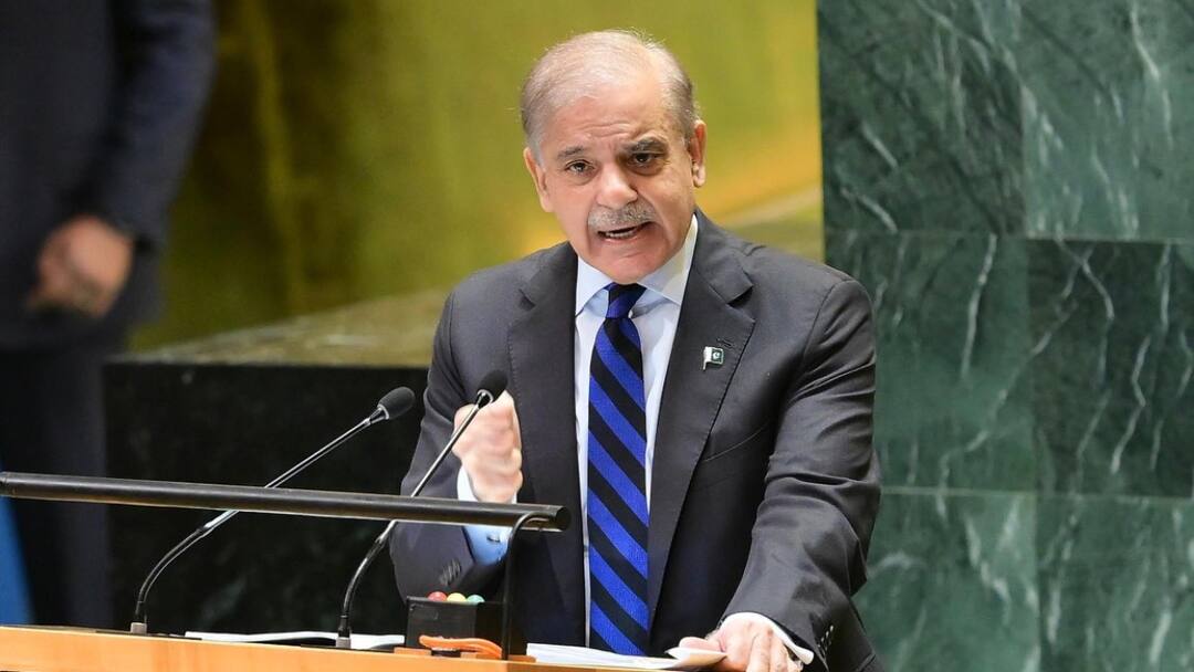UNGA Speech Pakistan PM Shehbaz Sharif Raises Kashmir Issue; S Jaishankar to Address Today Pakistan PM Shehbaz Sharif Raises Kashmir Issue at UNGA