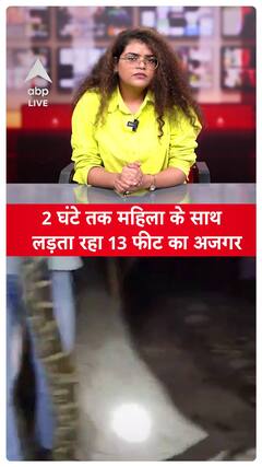 13-Foot Python Fights Woman for Two Hours – Spine-Chilling Video Will Leave You Stunned