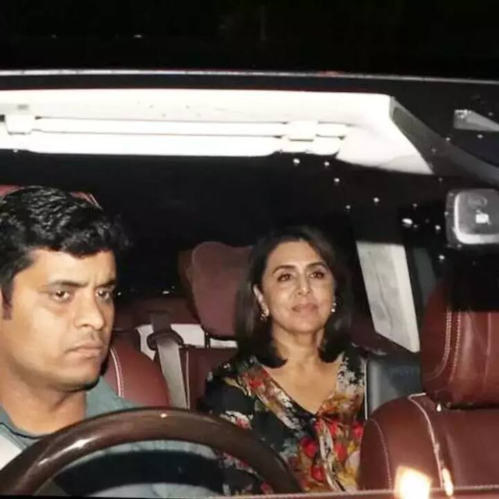 Ranbir Kapoor's mother Neetu Kapoor reached her beloved son's house at 12 o'clock in the night to celebrate his birthday.