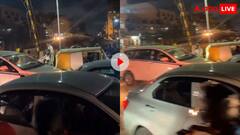 हाय रे ट्रैफिक, बेंगलुरु के ट्रैफिक में फंस गई ट्रेन, यूजर्स जमकर लिए मजे, वायरल हो रहा वीडियो