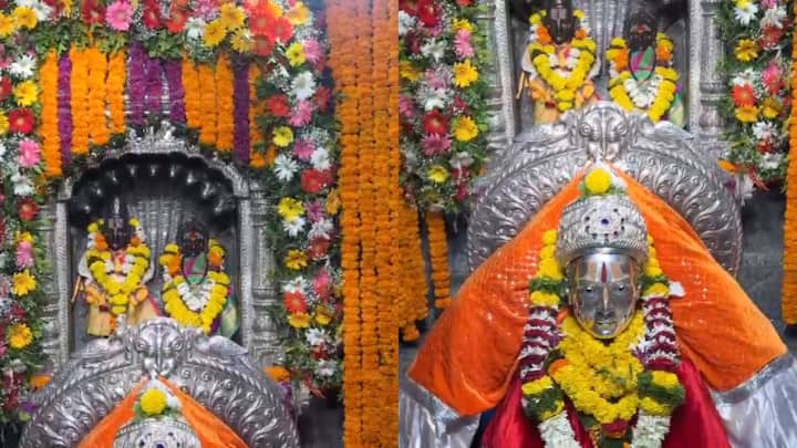 Sant Dnyaneshwar: ज्ञानेश्वर महाराजांच्या समाधी मंदिरात इंदिरा एकादशी निमित्ताने आकर्षक फुलांची सजावट करण्यात आली आहे.