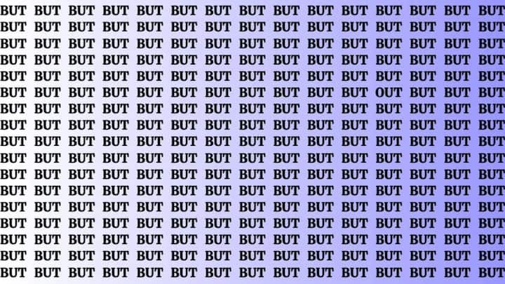 तैयार हो जाओ, तैयार हो जाओ और आगे बढ़ो! अब आपका समय शुरू हो गया है. ग्रिड को ठीक से स्कैन करें और देखें कि क्या आप घड़ी खत्म होने से पहले छिपे हुए शब्द को खोज सकते हैं. क्या आप अपनी आंखों का टेस्ट करने के लिए ऑप्टिकल भ्रम शुरू करने के लिए तैयार हैं? आइए पता लगाते हैं.