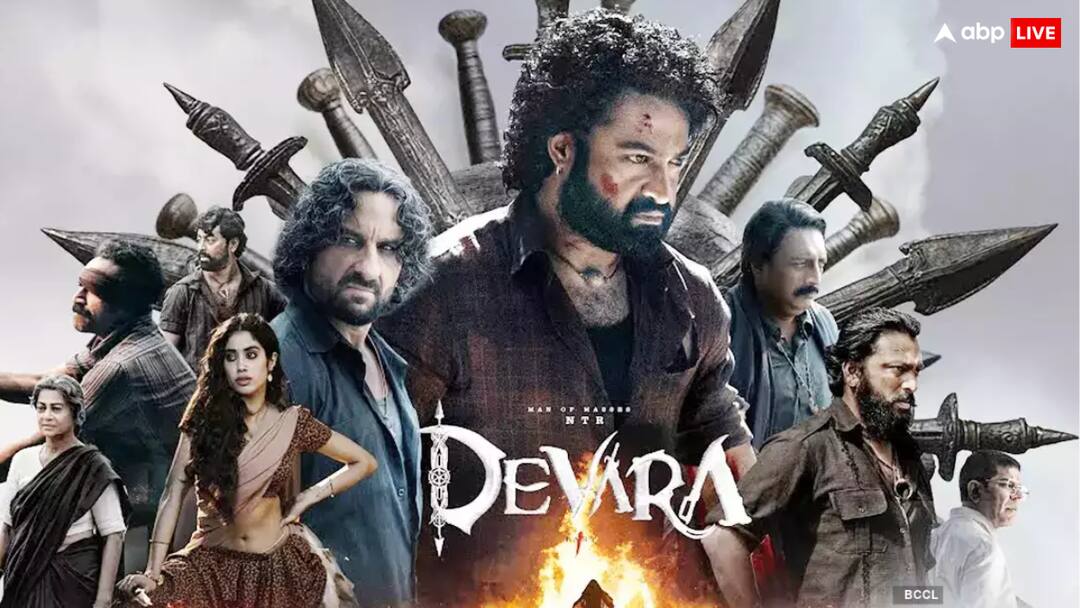 Devara Part 1 Box Office Collection Day 2 junior ntr janhvi kapoor film india net collection day 2 Devara Box Office Collection Day 2: 'देवरा पार्ट 1' का घटा कलेक्शन, ओपनिंग डे से आधी रही दूसरे दिन की कमाई, देखें आंकड़े