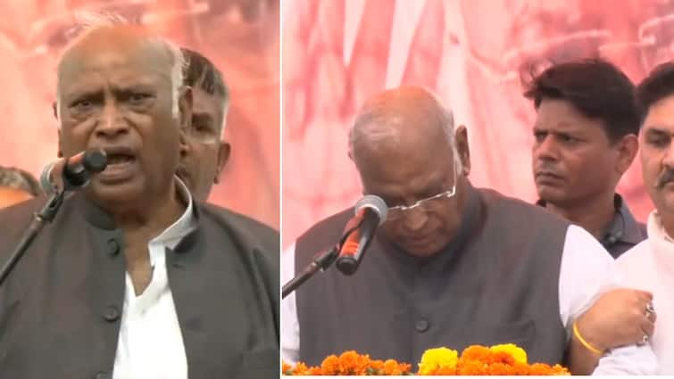 Kharge’s Well being Deteriorates Throughout Rally In J-Okay, Says ‘Will Keep Alive Until Modi…’ — WATCH