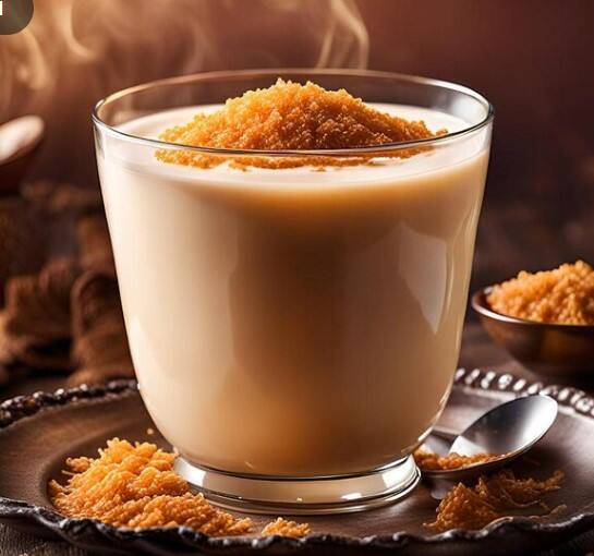 ਦਿਨ ਭਰ ਦੀ ਭੱਜ-ਦੌੜ ਅਤੇ ਤਣਾਅ ਨਾਲ ਜੂਝਣ ਤੋਂ ਬਾਅਦ ਗਰਮ ਦੁੱਧ 'ਚ ਗੁੜ ਮਿਲਾ ਕੇ ਪੀਣ ਨਾਲ ਤੁਹਾਨੂੰ ਕਾਫੀ ਰਾਹਤ ਮਿਲ ਸਕਦੀ ਹੈ। ਗੁੜ ਵਿੱਚ ਮੌਜੂਦ ਪੋਸ਼ਕ ਤੱਤ ਤਣਾਅ ਨੂੰ ਘੱਟ ਕਰਨ ਵਿੱਚ ਮਦਦ ਕਰਦੇ ਹਨ ਅਤੇ ਦੁੱਧ ਸਰੀਰ ਨੂੰ ਸ਼ਾਂਤ ਕਰਦਾ ਹੈ।