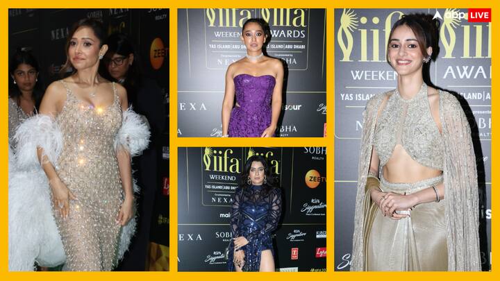 IIFA 2024: 28 सितंबर को IIFA 2024 की अवॉर्ड सेरेमनी होस्ट की गई जिसमें फिल्मी दुनिया की दिग्गज हस्तियों ने शिरकत की. इस दौरान एक्ट्रेस हों या एक्टर, हर किसी का लुक कमाल रहा.