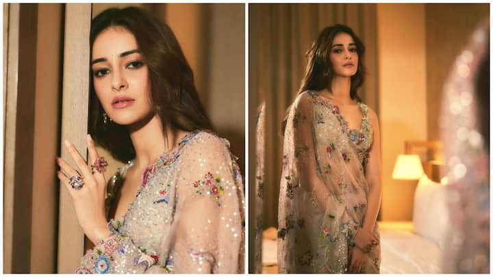 Ananya Panday once again showcased her impeccable style, leaving fans and fashion enthusiasts in awe as she shared stunning pictures of herself on social media.